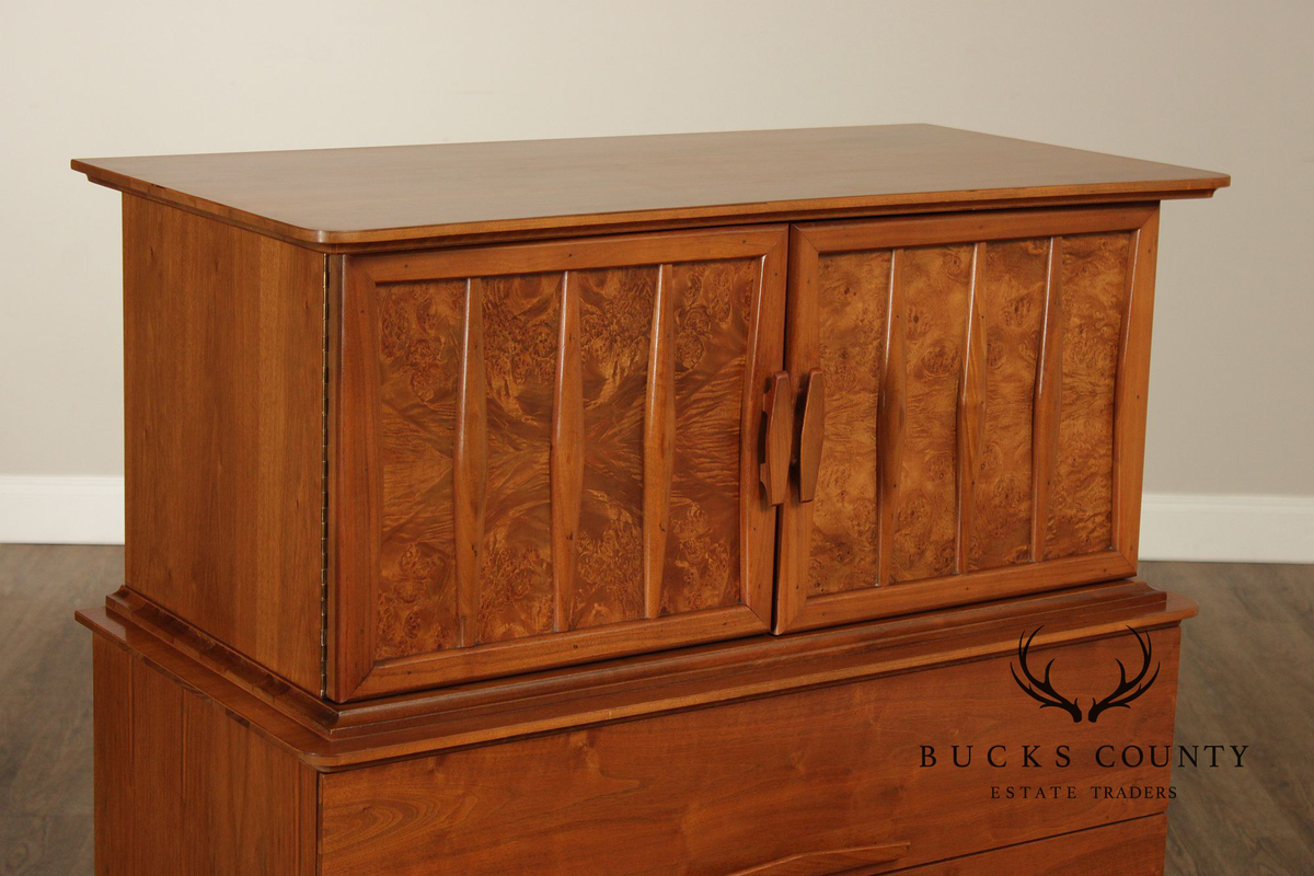 Mid Century Modern Walnut Gentleman's Chest
