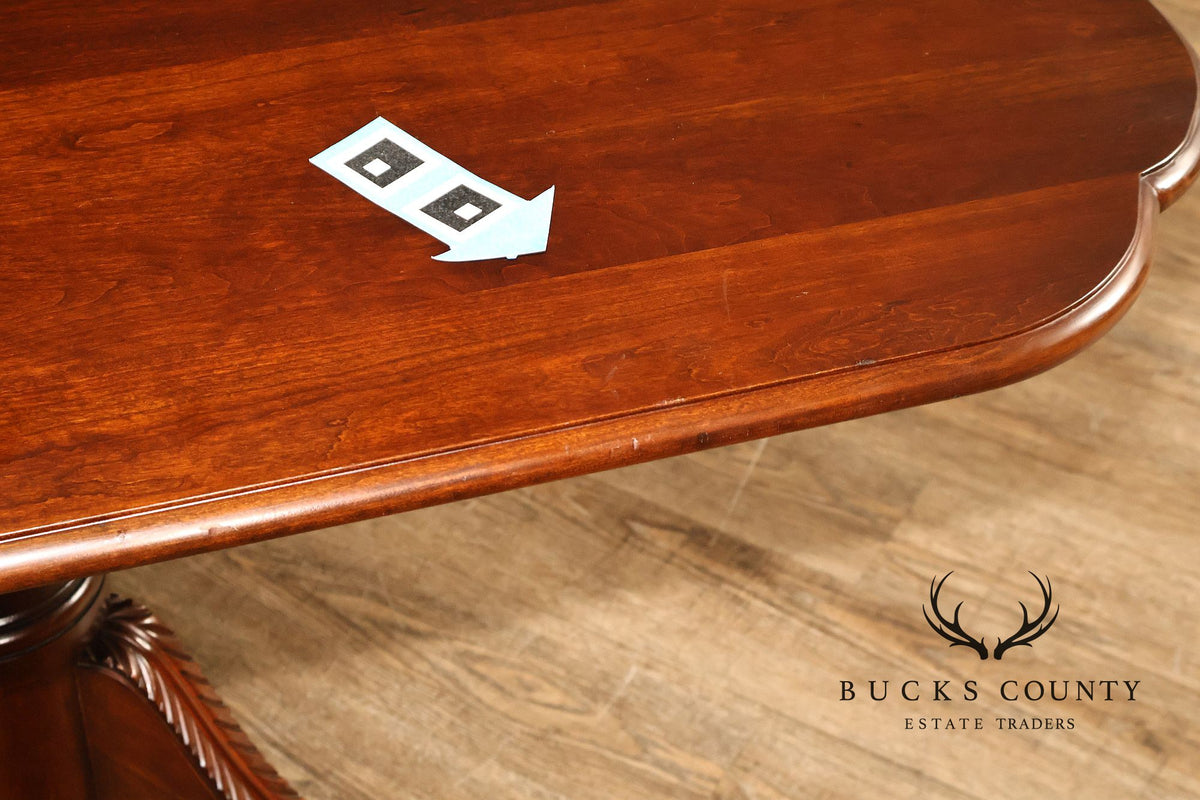 Statton Cherry Double Pedestal Dining Table