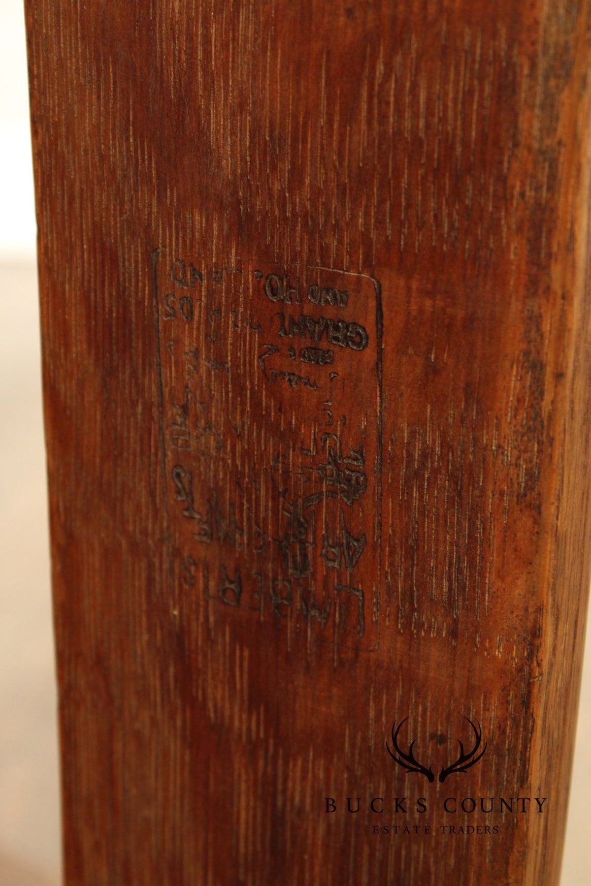 Limbert Antique Mission Oak Armchair