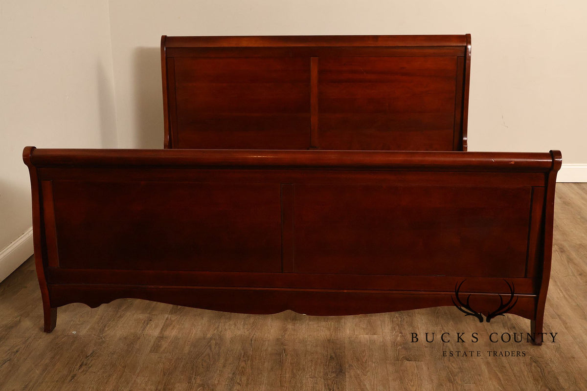 American Made King Size Sleigh Bed Frame