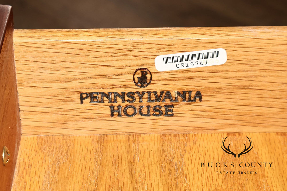 Pennsylvania House Banded Mahogany Bedside Chest