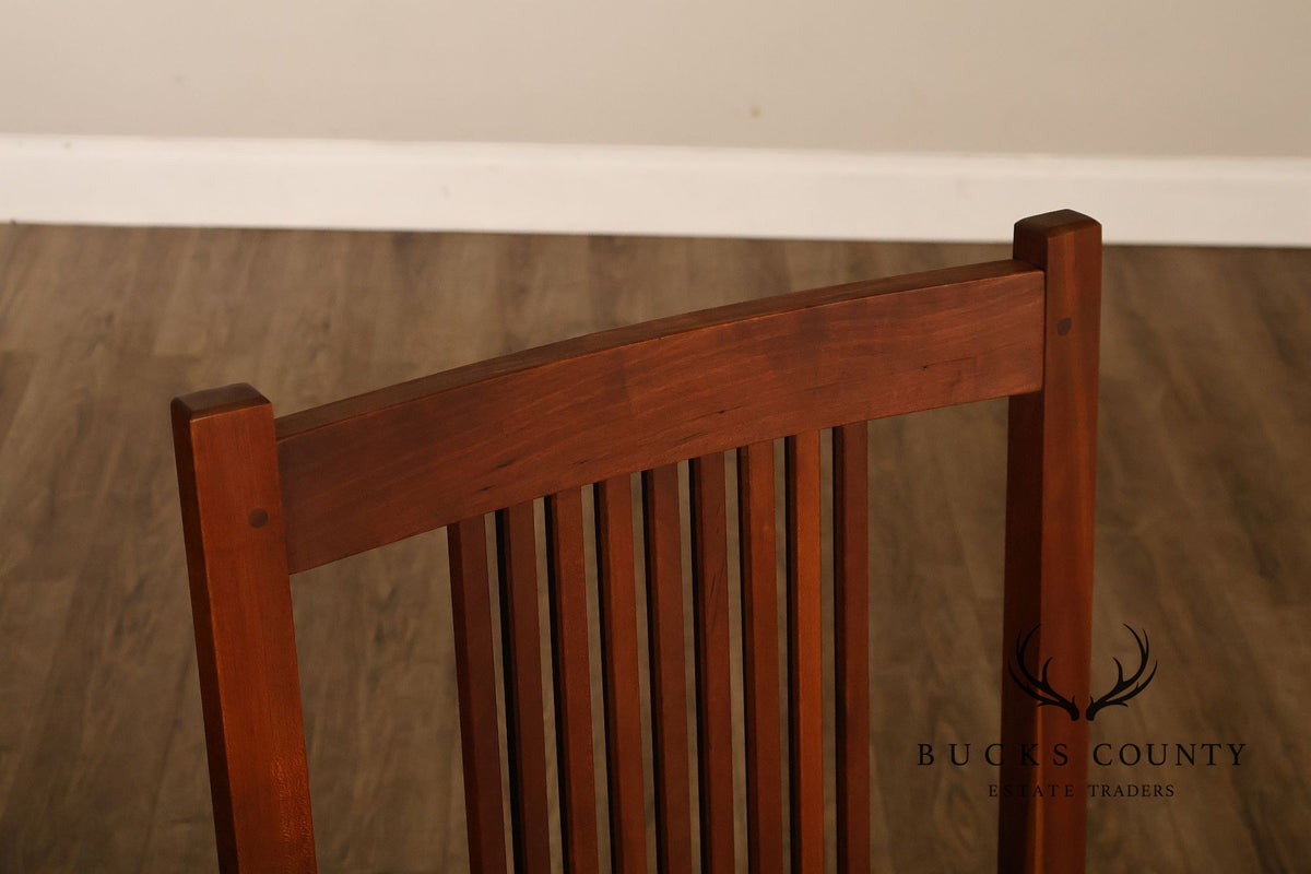 Stickley Mission Collection Cherry Spindle Dining Chair