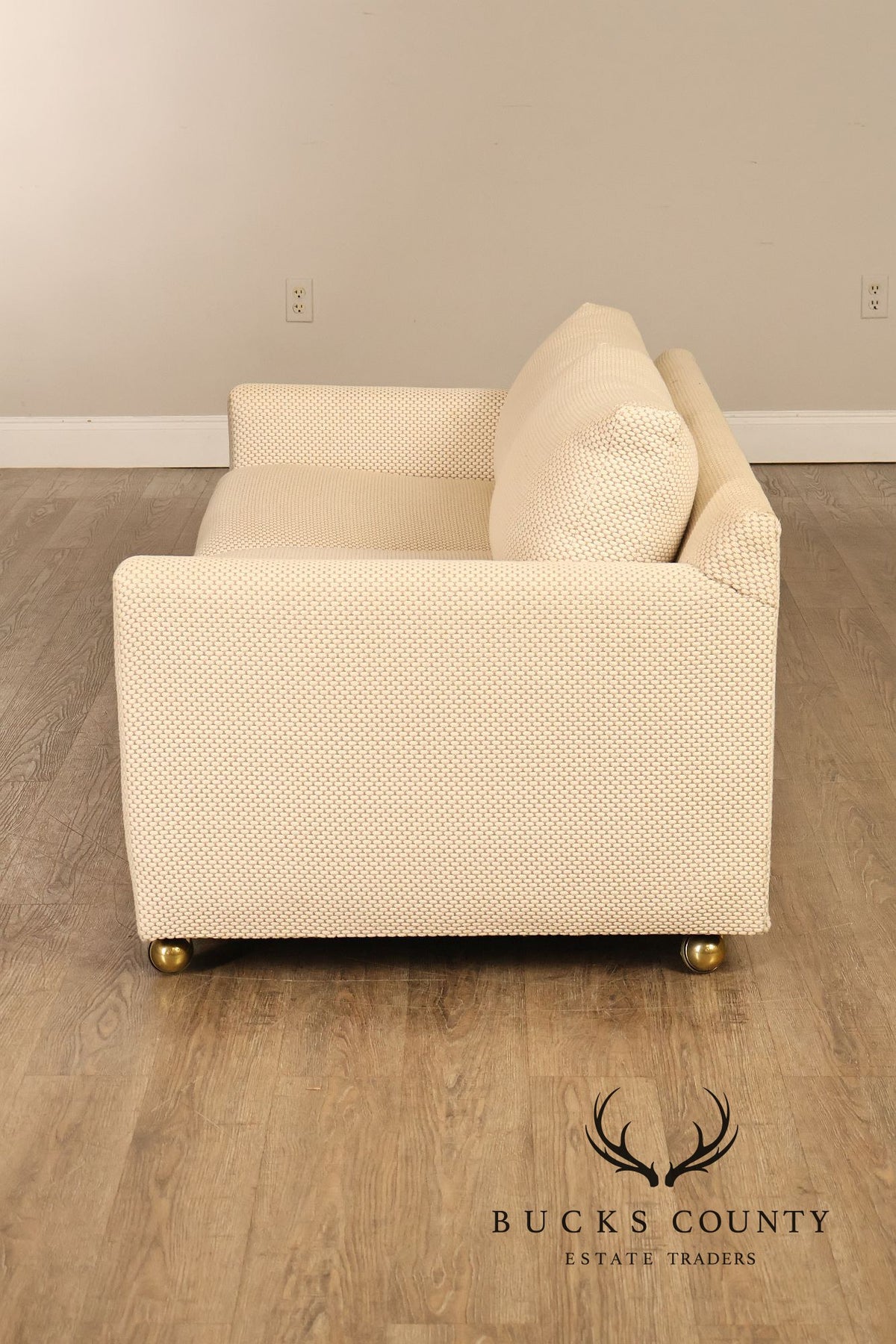 1970's Modern Upholstered Pair Of Loveseats