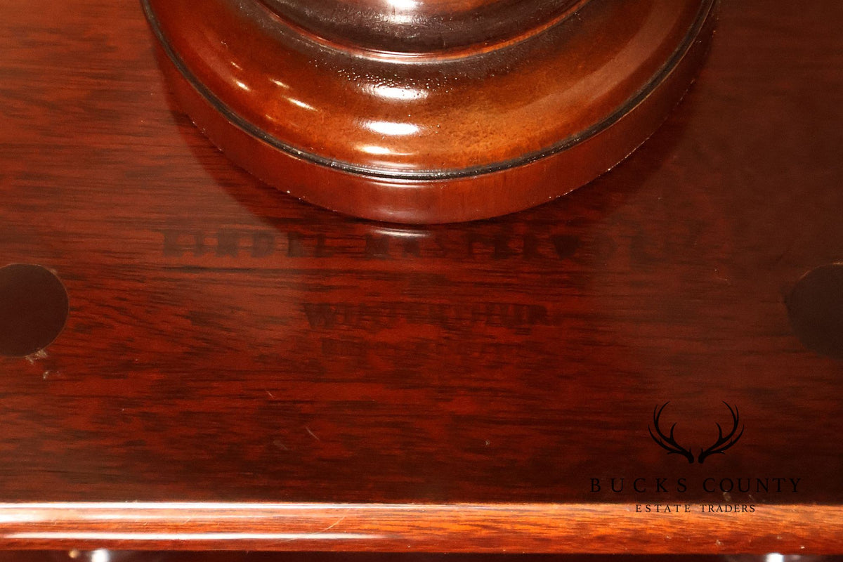 Kindel Winterthur Collection Mahogany Tilt Top Table