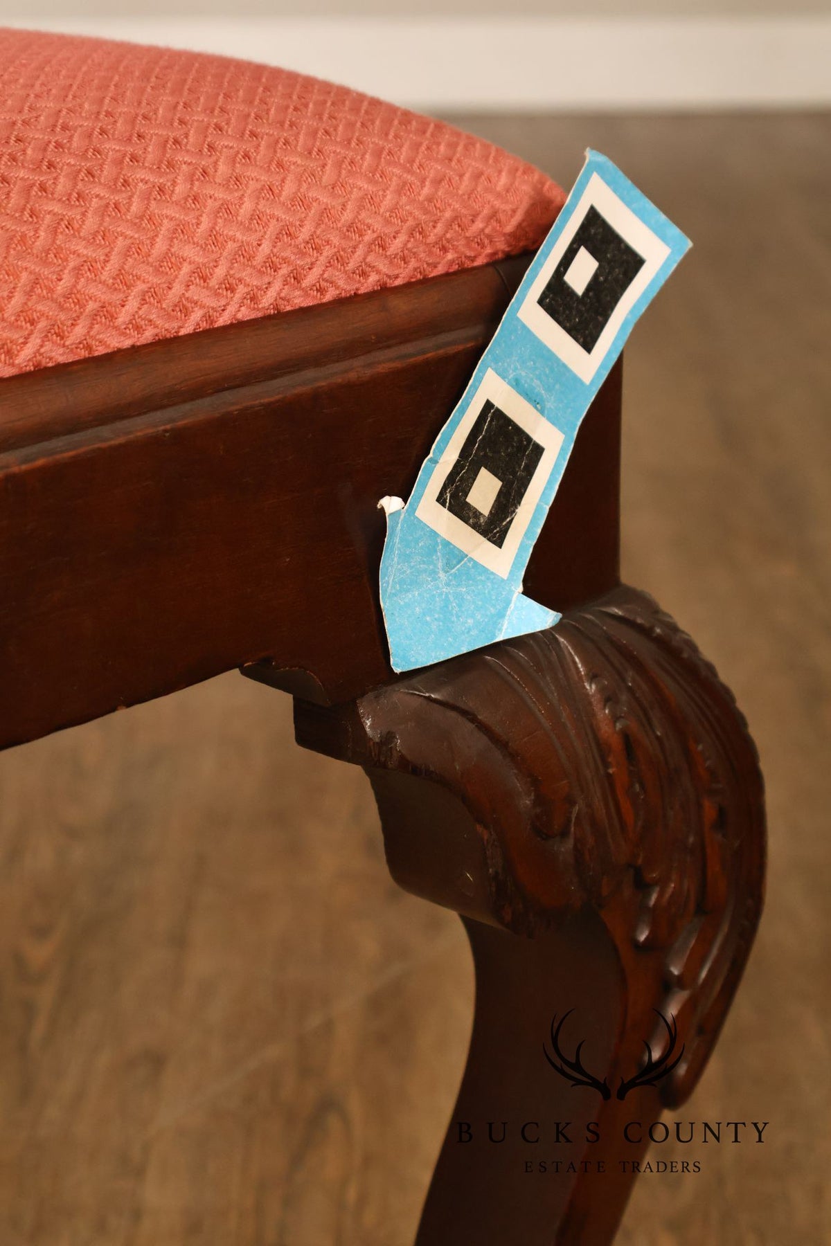 Chippendale Style Set of Eight Mahogany Dining Chairs