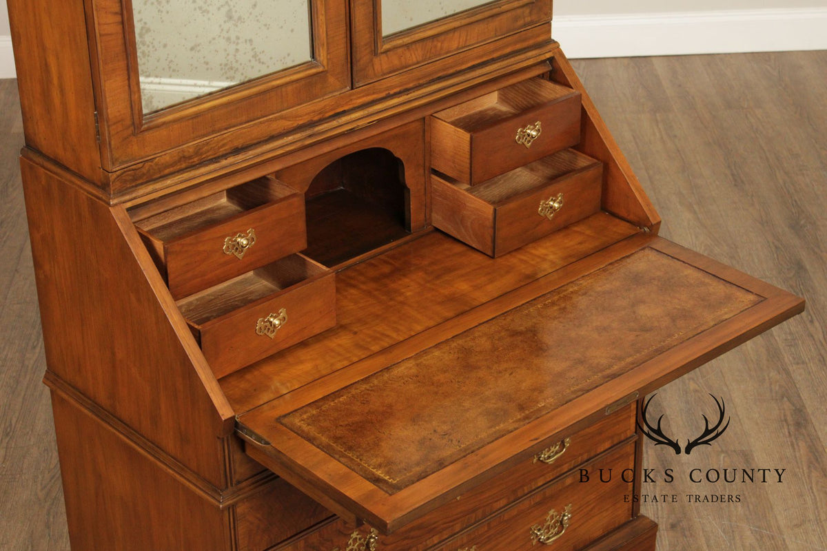 Baker Collectors' Edition Walnut Secretary Desk