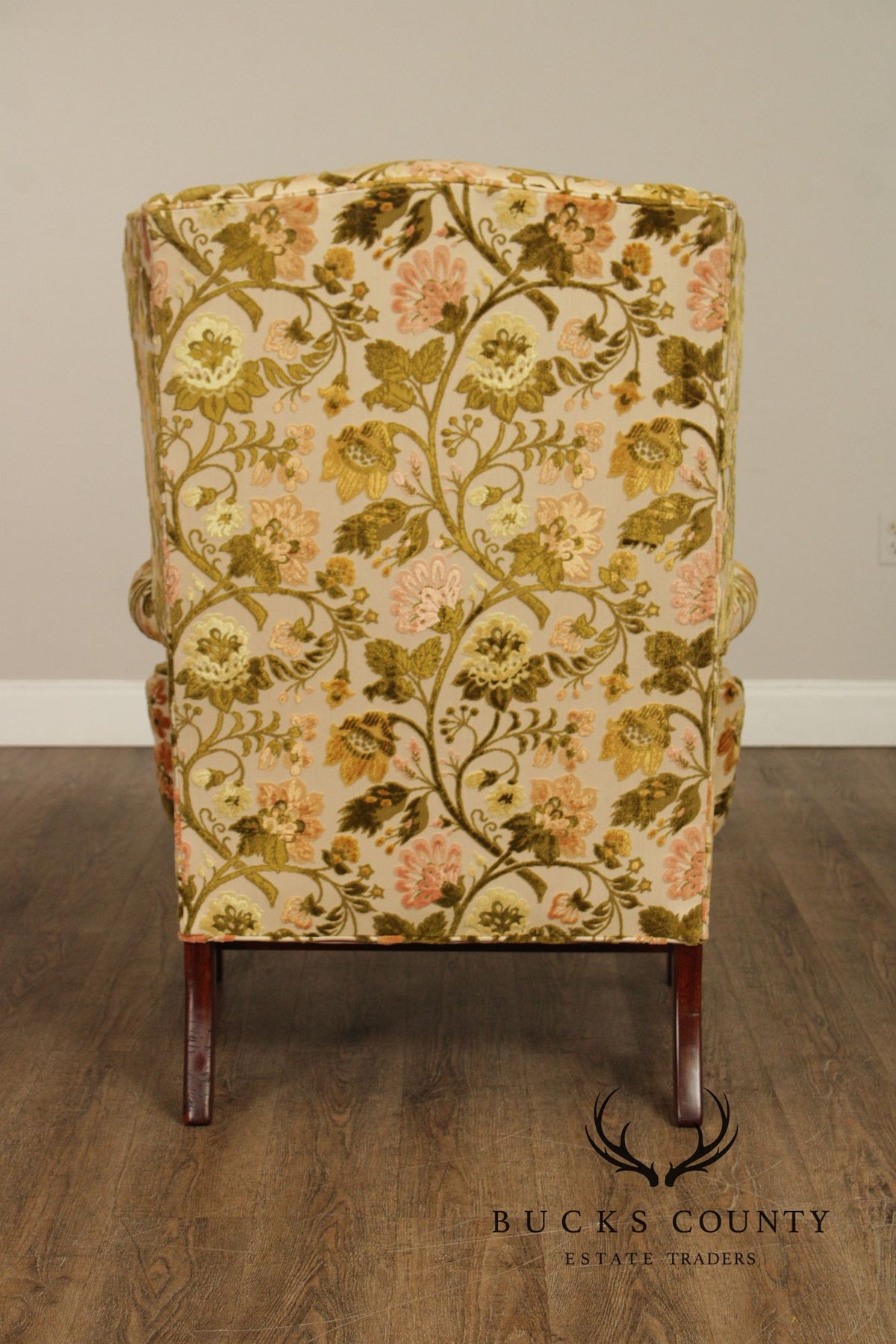 Hickory Chair Vintage Pair Of Wingback Chairs