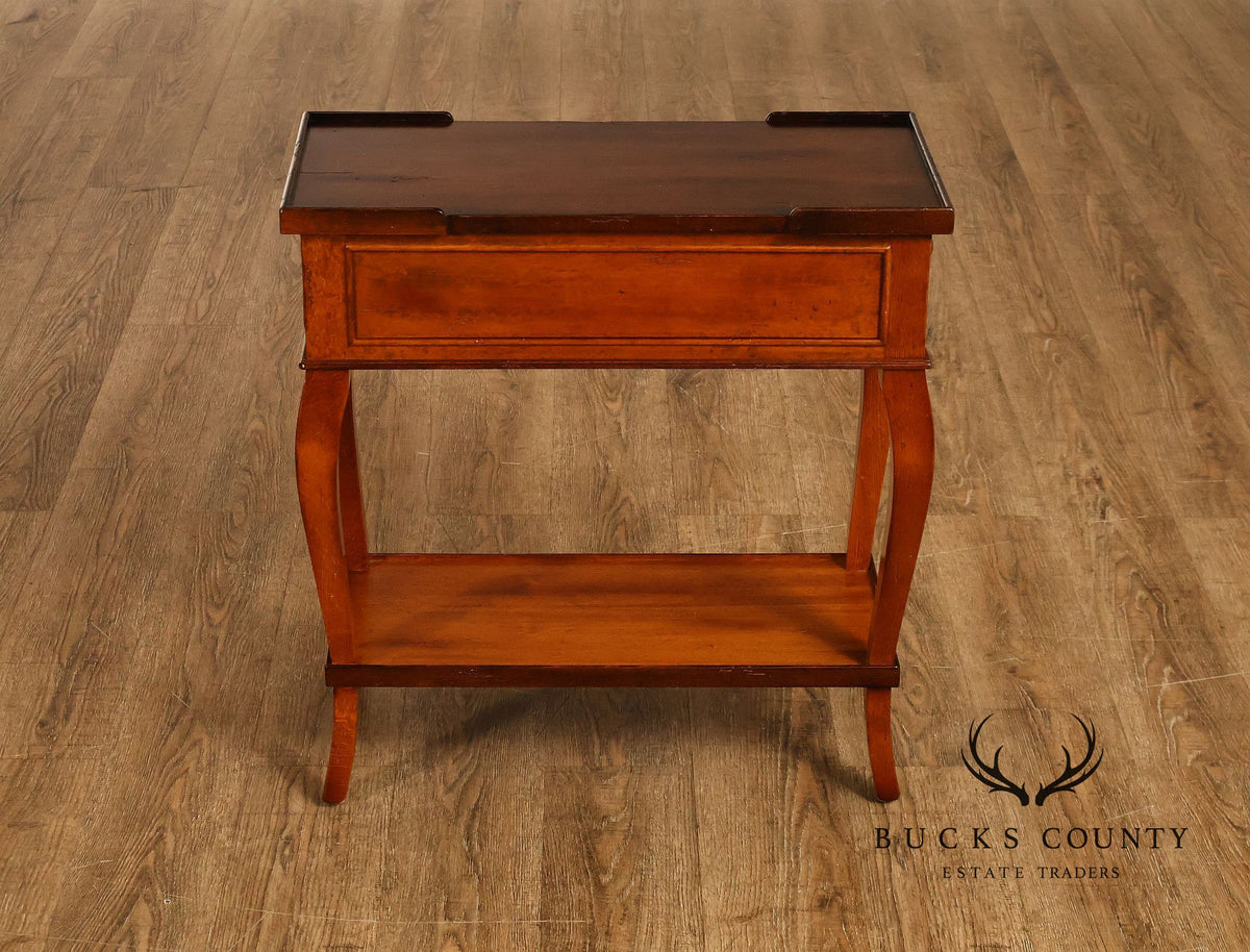 Baker Milling Road Narrow One Drawer. Side Table
