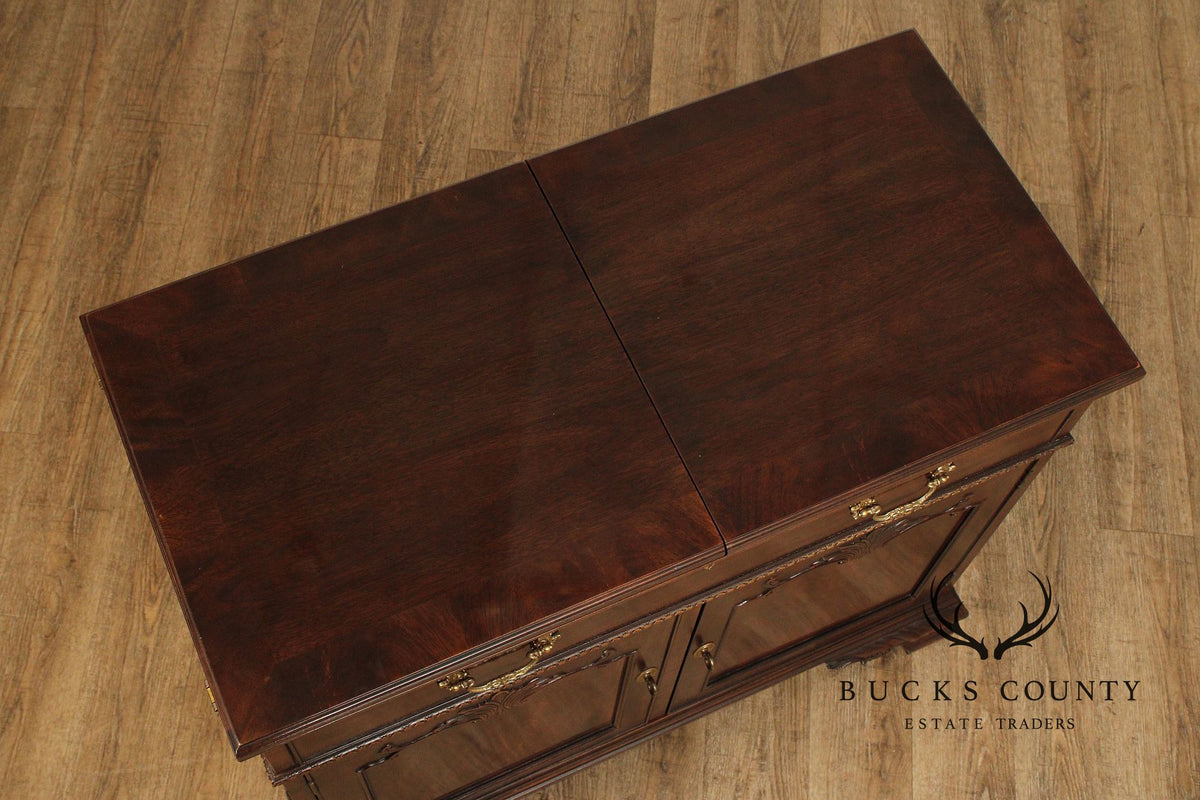 Henredon 'Rittenhouse Square' Mahogany Flip-Top Server