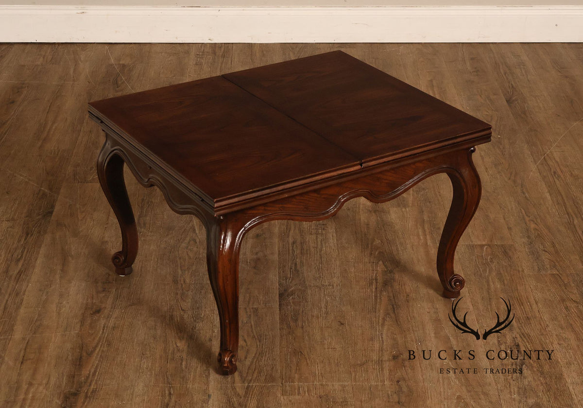 Henredon French Louis XV Style Oak Expanding Coffee Table