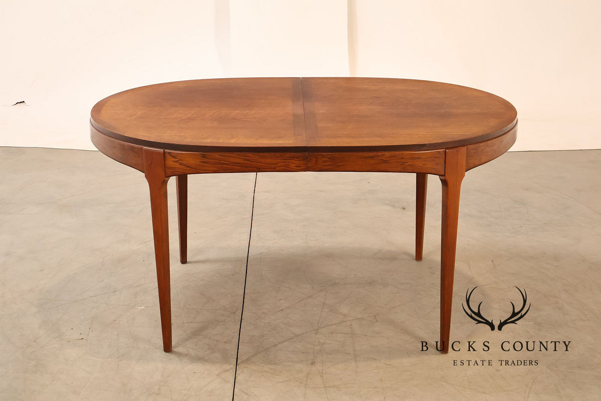 Lane 'Rhythm' Mid Century Modern Walnut Expandable Dining Table