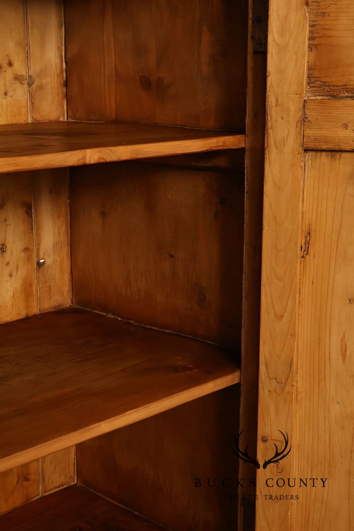 Pine Country Style Armoire Cabinet With Drawers