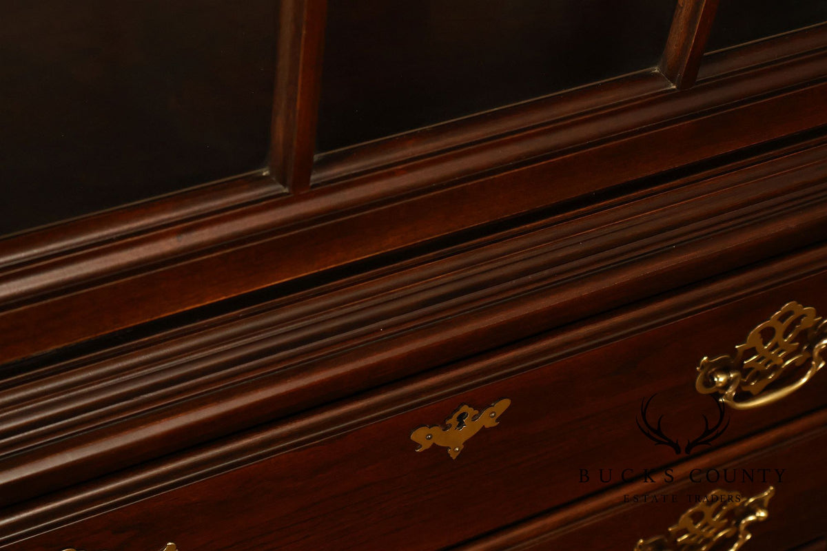 Harden Charleston Collection Cherry Breakfront China Cabinet