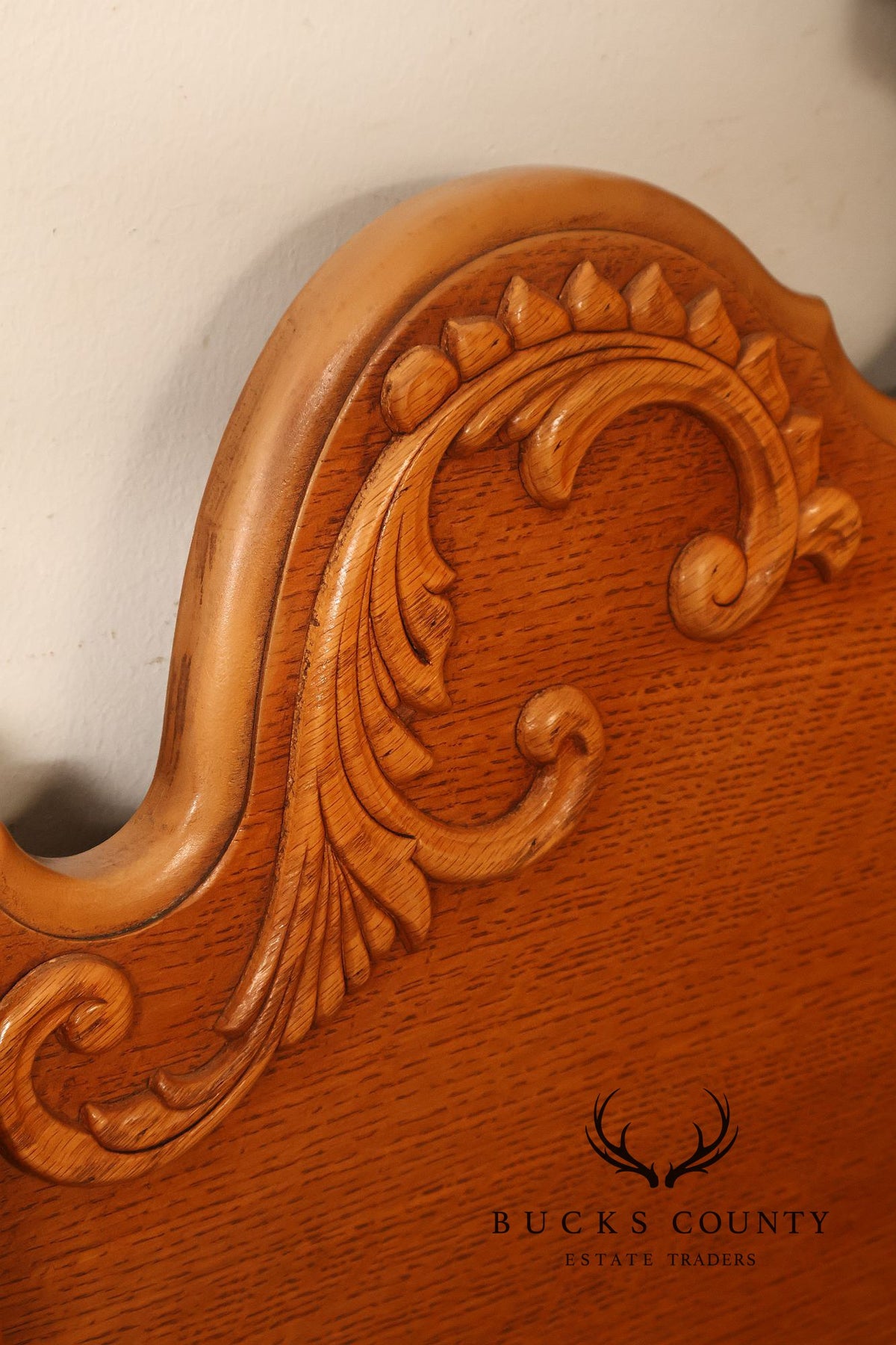 Lexington Furniture Victorian Revival Oak King Size Headboard