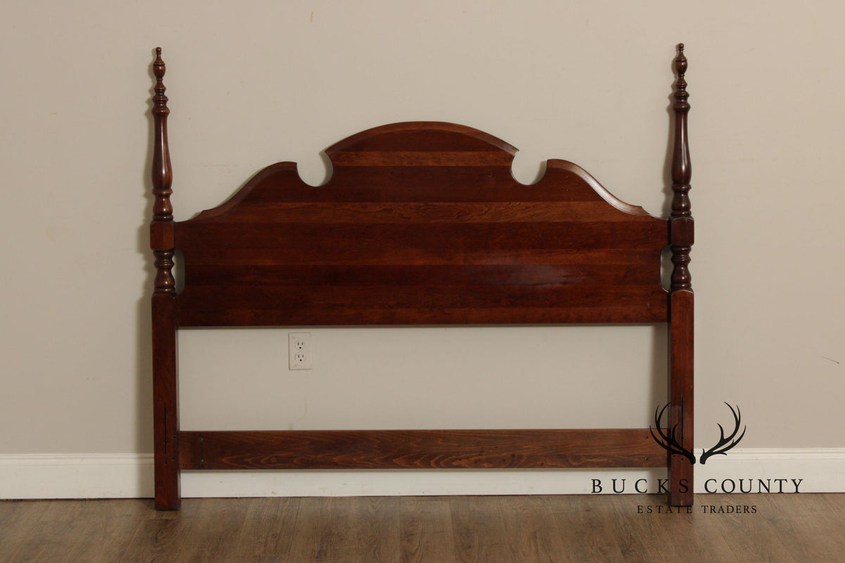 Chippendale Style Cherry Queen Poster Headboard