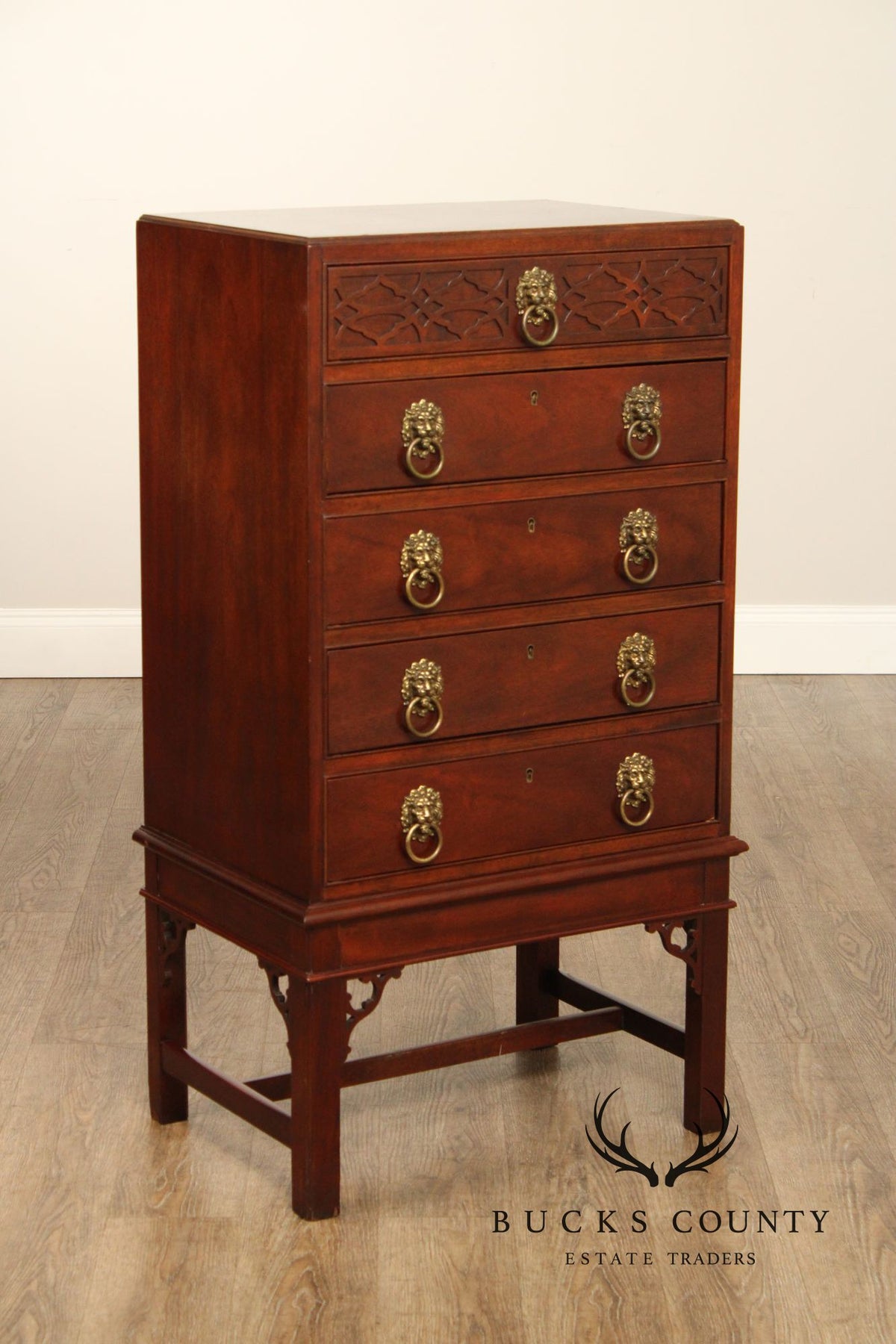 Baker Furniture Historic Charleston Mahogany Chest