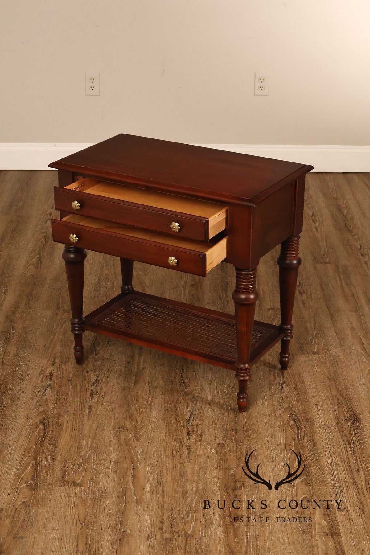 Ethan Allen British Classics "Cayman" Pair Of  Nightstands