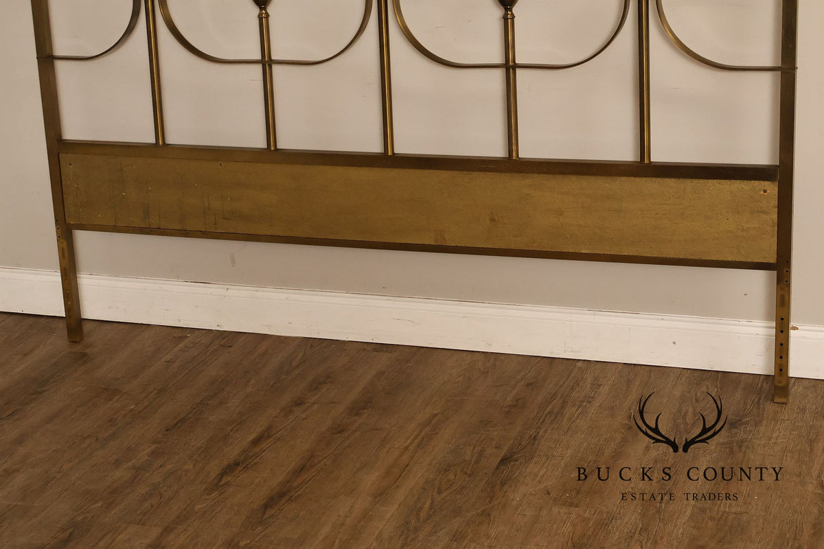 Mastercraft Vintage Brass King Headboard