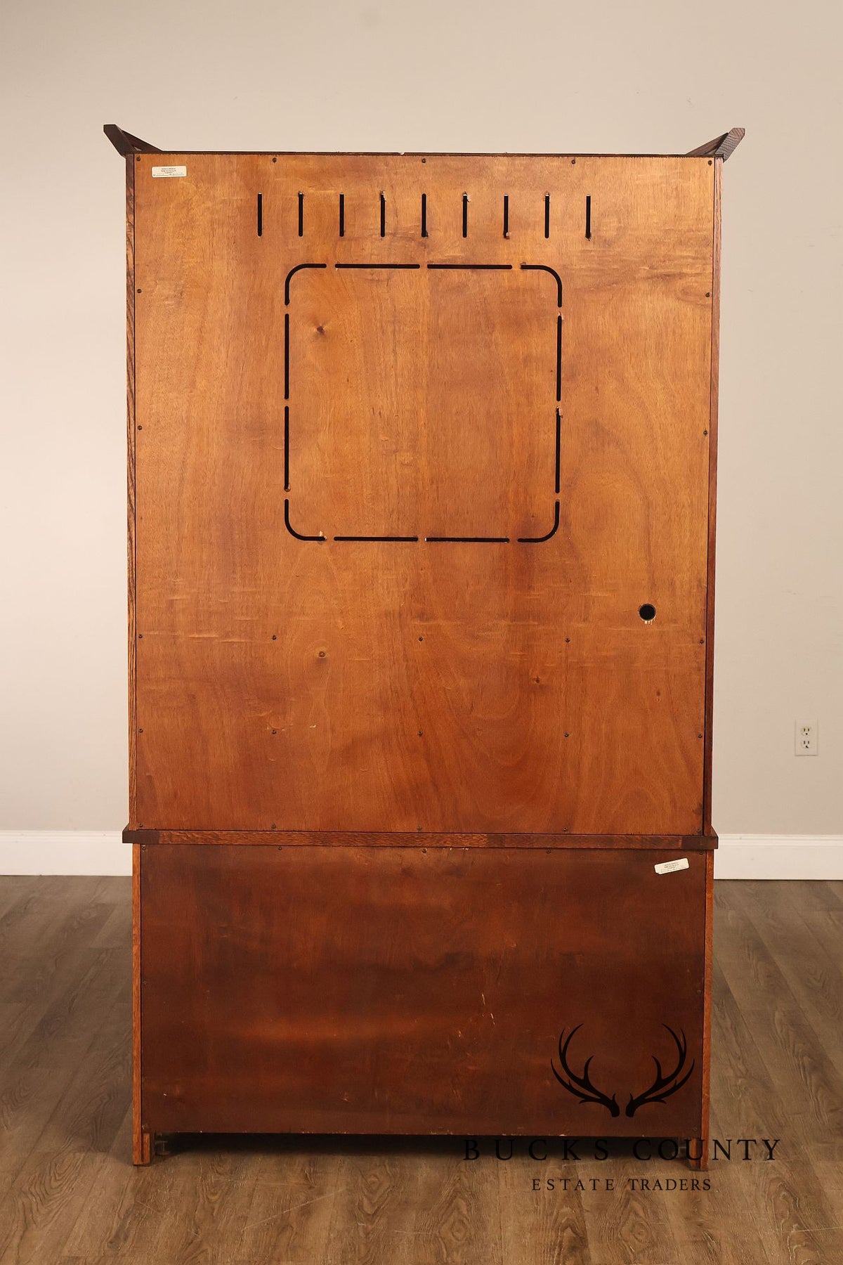 Michaels For Restoration Hardware Arts & Crafts Mission Oak Entertainment Armoire