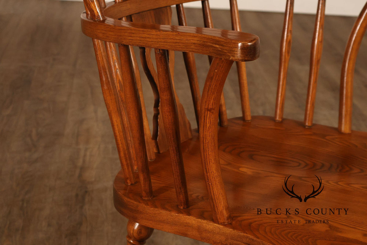Nichols & Stone Set Of Four Windsor Dining Chairs