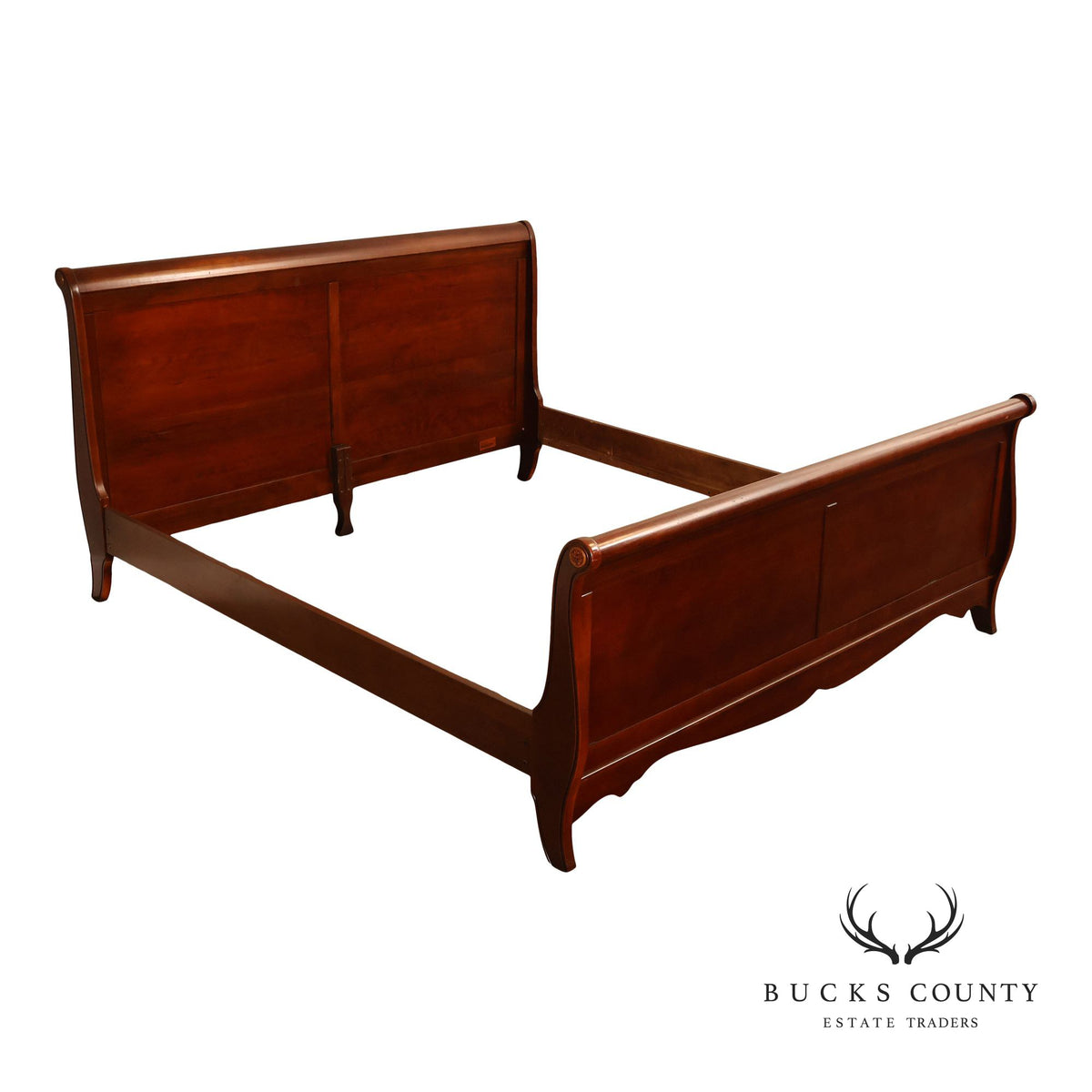 American Made King Size Sleigh Bed Frame