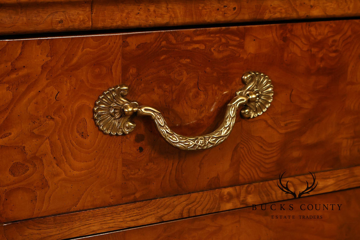 Henredon 'Charles X' Pair of Marble Top Chests