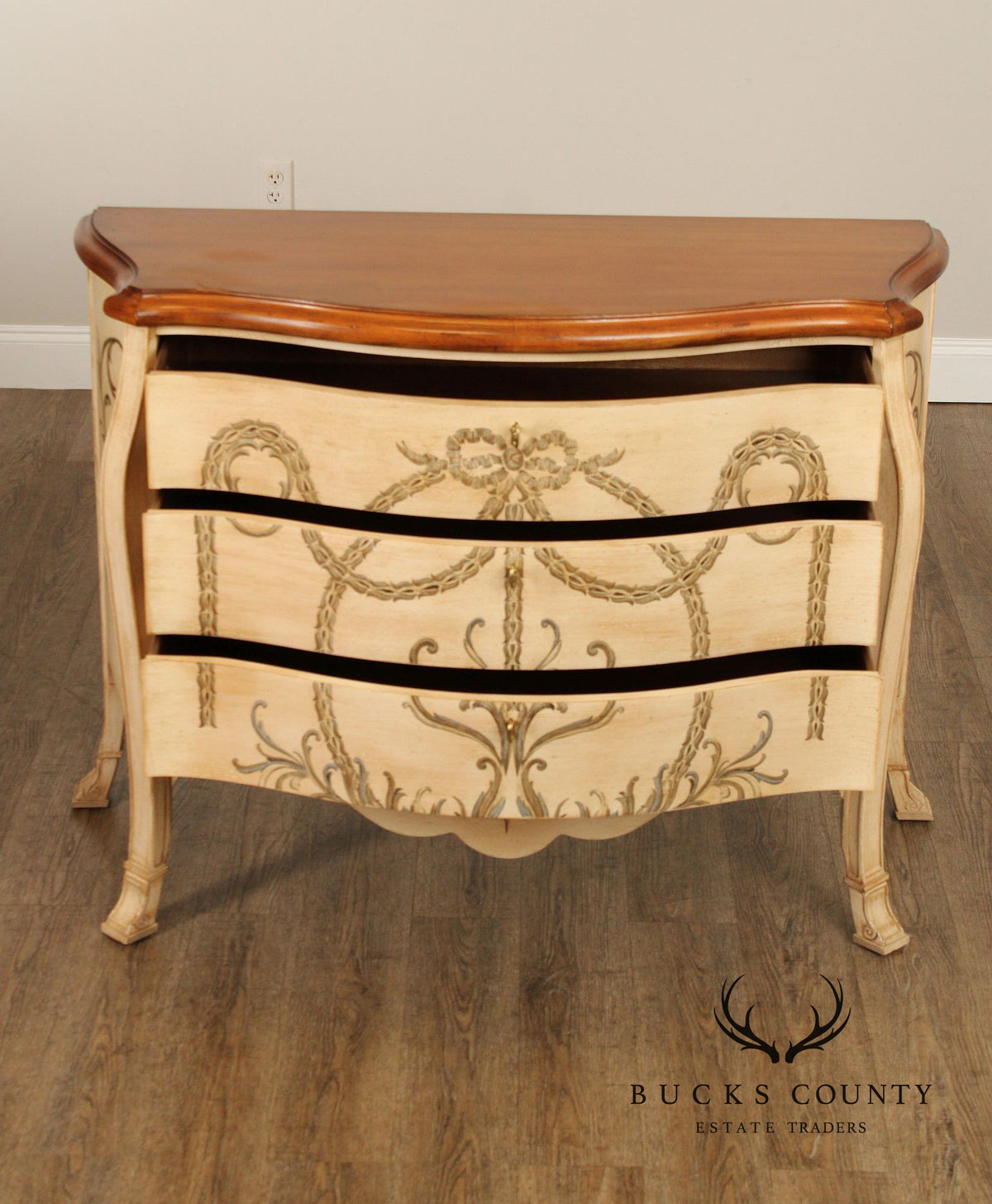 Ferguson Copeland 'Isabella' Paint Decorated Commode