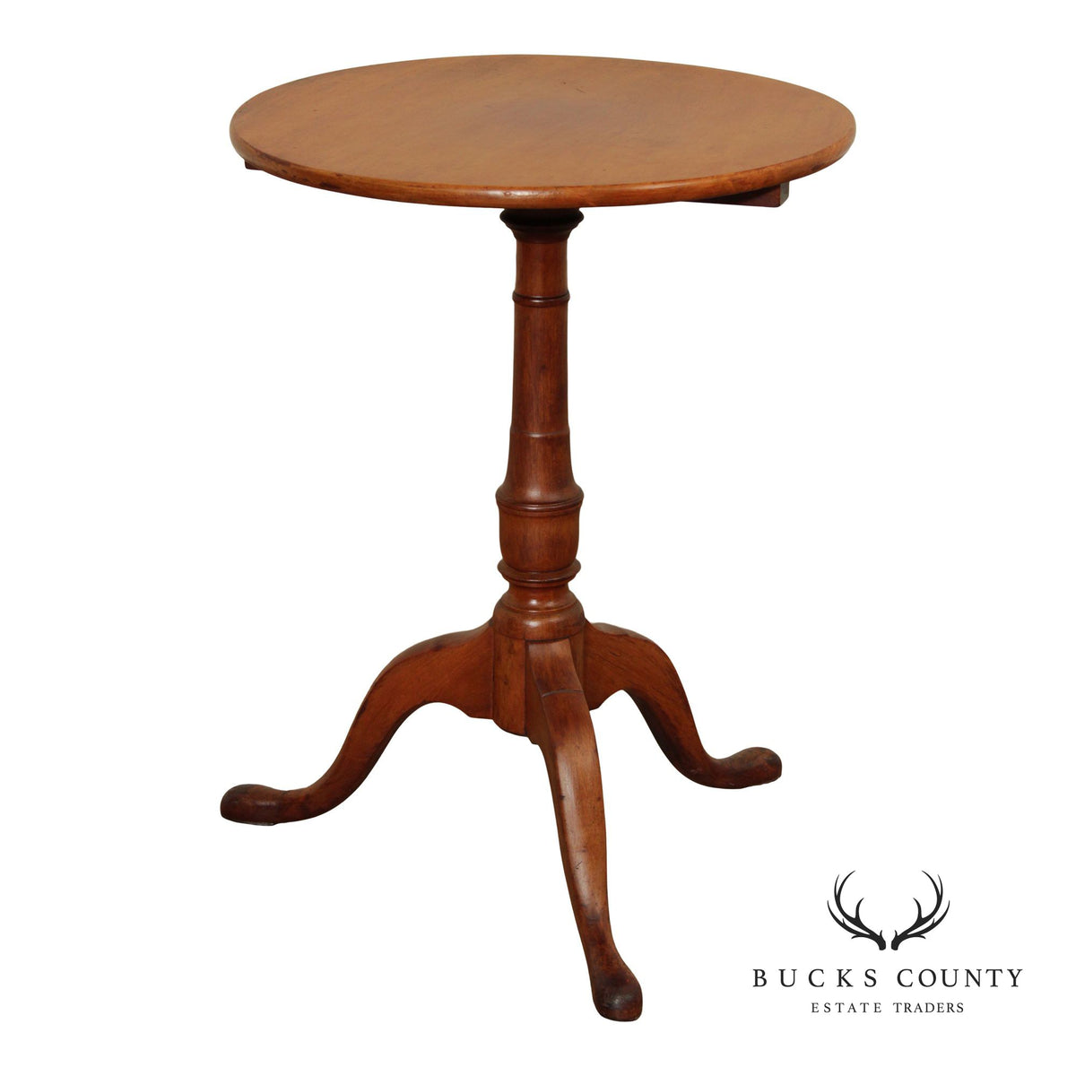 Antique Georgian Style Tilt Top Tripod Tea Table