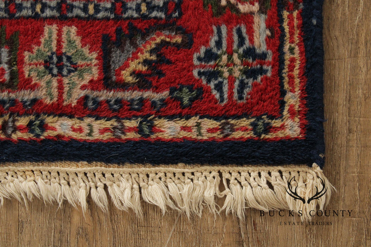 Persian Heriz Style Wool Area Rug 5'x3'