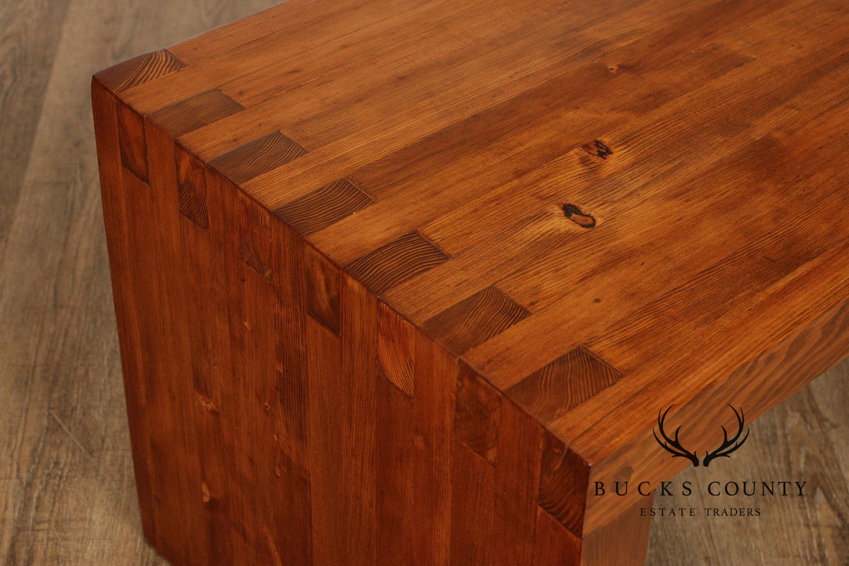 Minimalist Pine Coffee Table