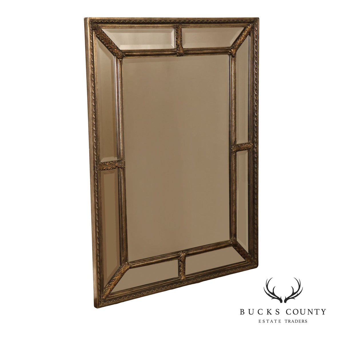 Uttermost Venetian Style Beveled Glass Wall Mirror