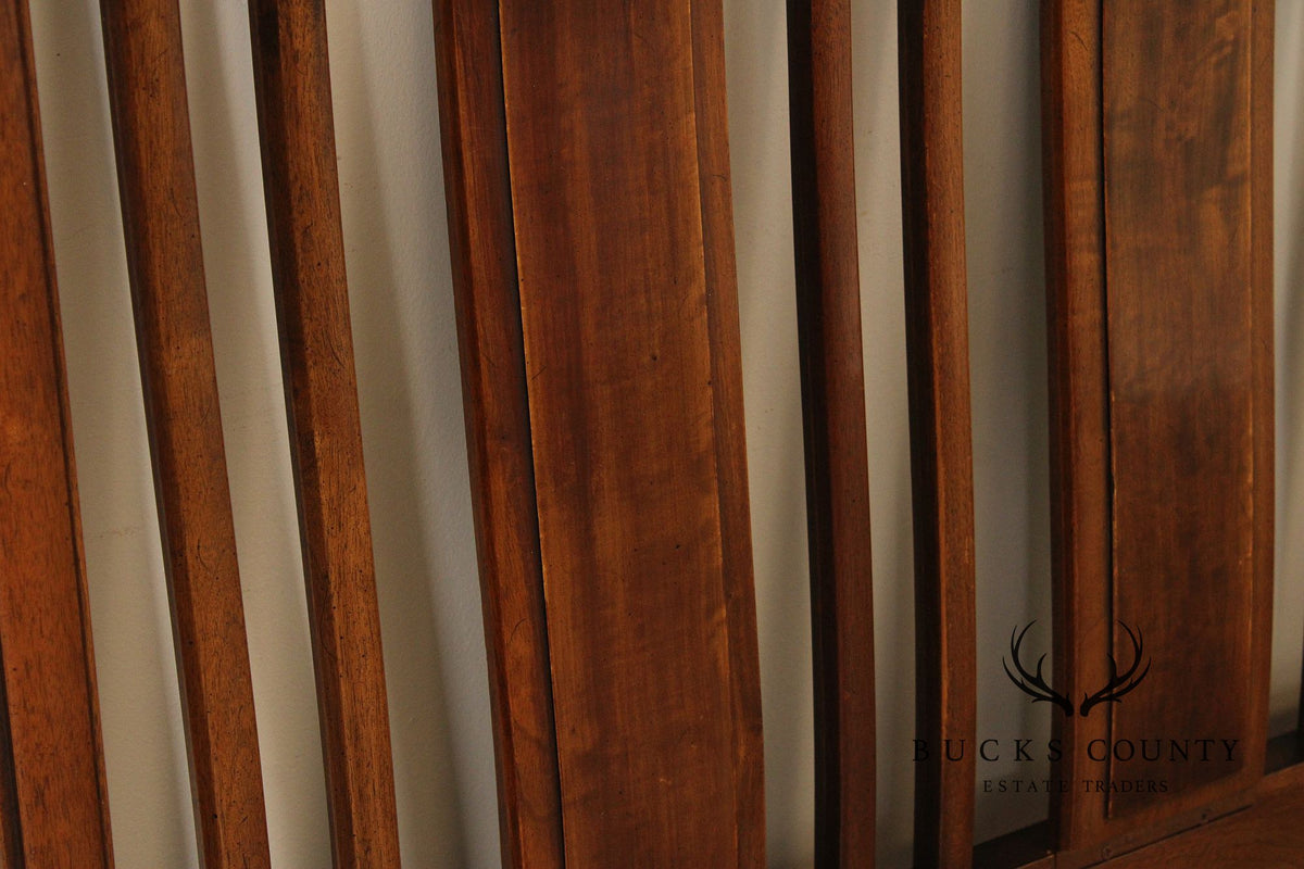 Heritage Mid Century Modern Walnut King Headboard