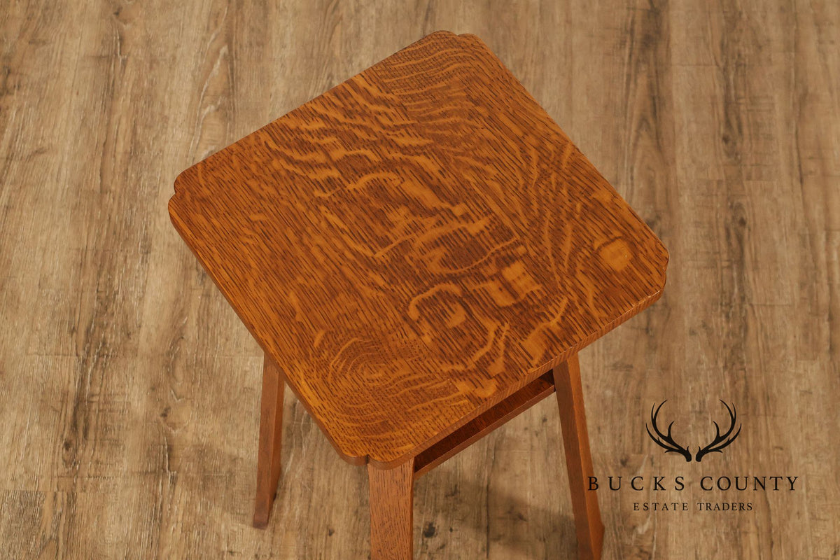 Stickley Mission Collection Tom Jones Oak Drink Stand