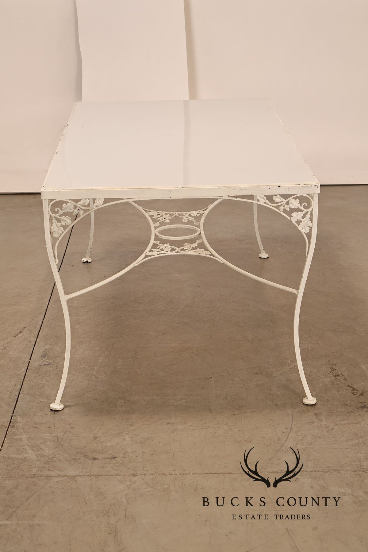 Woodard 'Orleans' Wrought Iron Patio Dining Table
