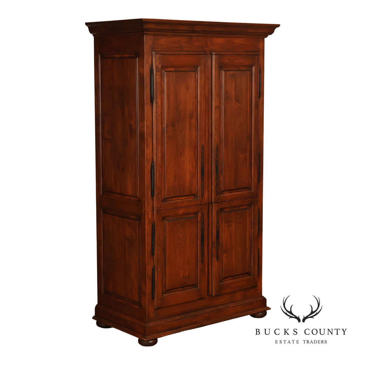 Traditional Entertainment Armoire Media Cabinet