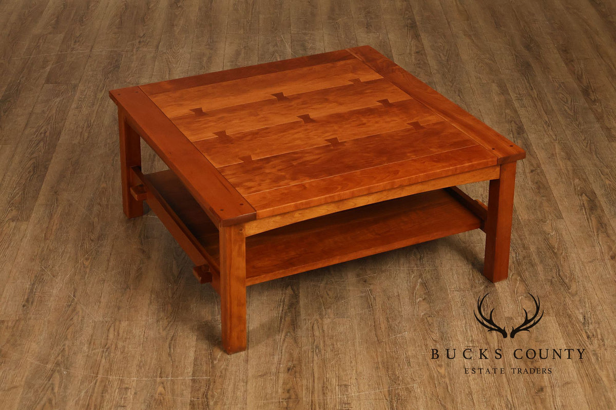 Stickley Mission Collection Cherry Coffee Table