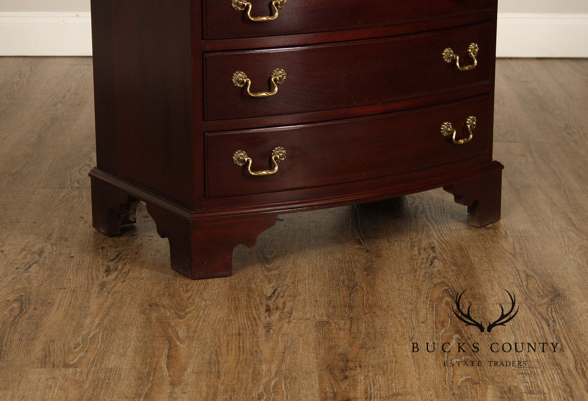 Link-Taylor Georgian Mahogany Bachelor's Chest Nightstand