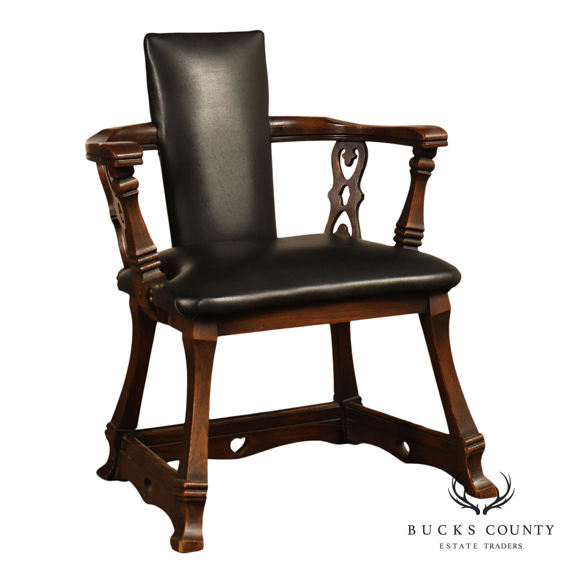 Romweber Viking Oak Captain's Armchair
