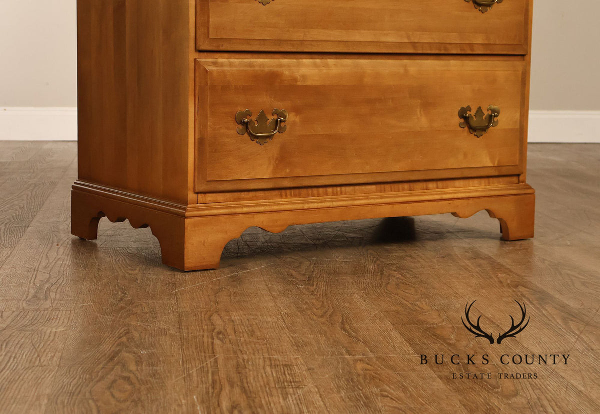 Traditional Maple Tall Chest Of Drawers