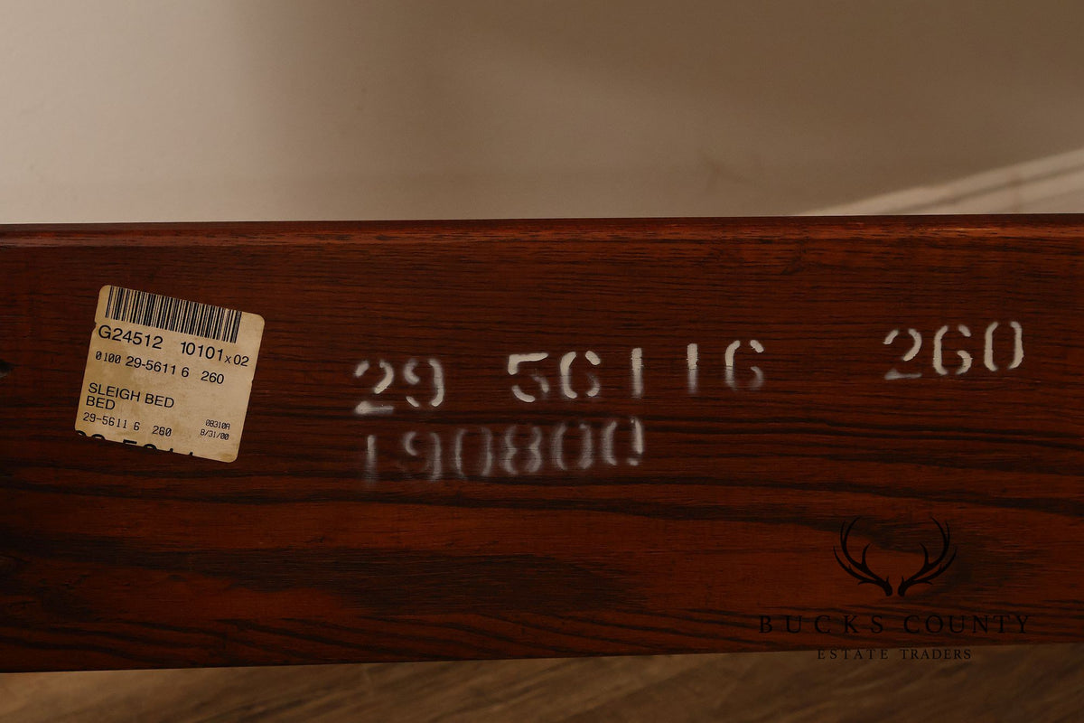 Ethan Allen 'British Classics' King Sleigh bed