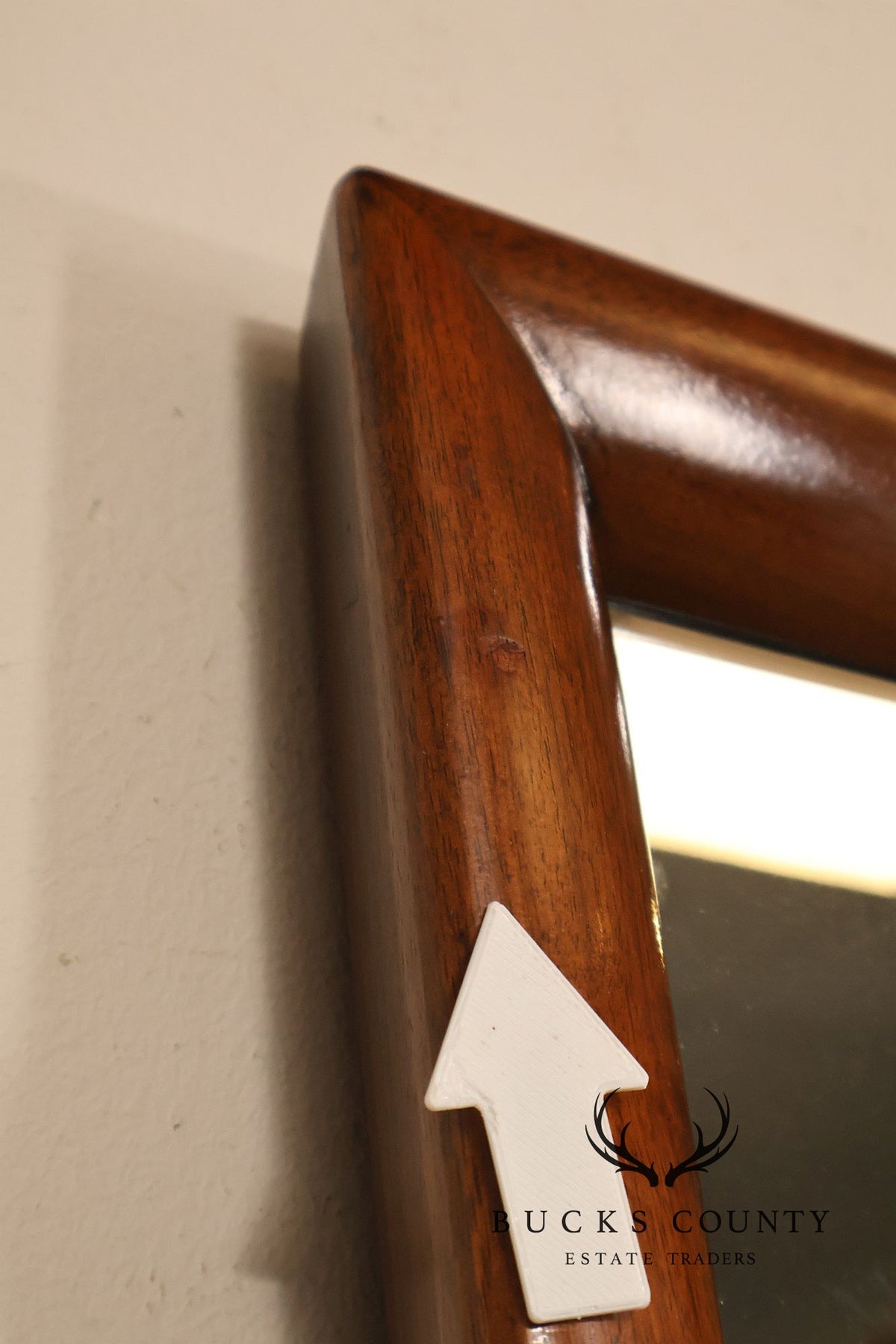Martinsville Mid Century Modern Walnut Credenza Mirror