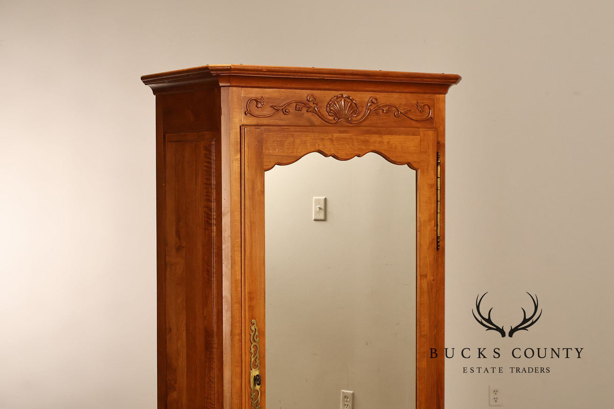 Ethan Allen 'Legacy' French Country Style Maple Armoire