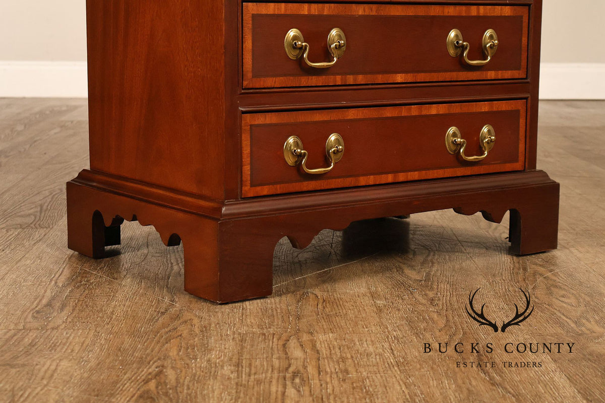 Pennsylvania House Banded Mahogany Bedside Chest