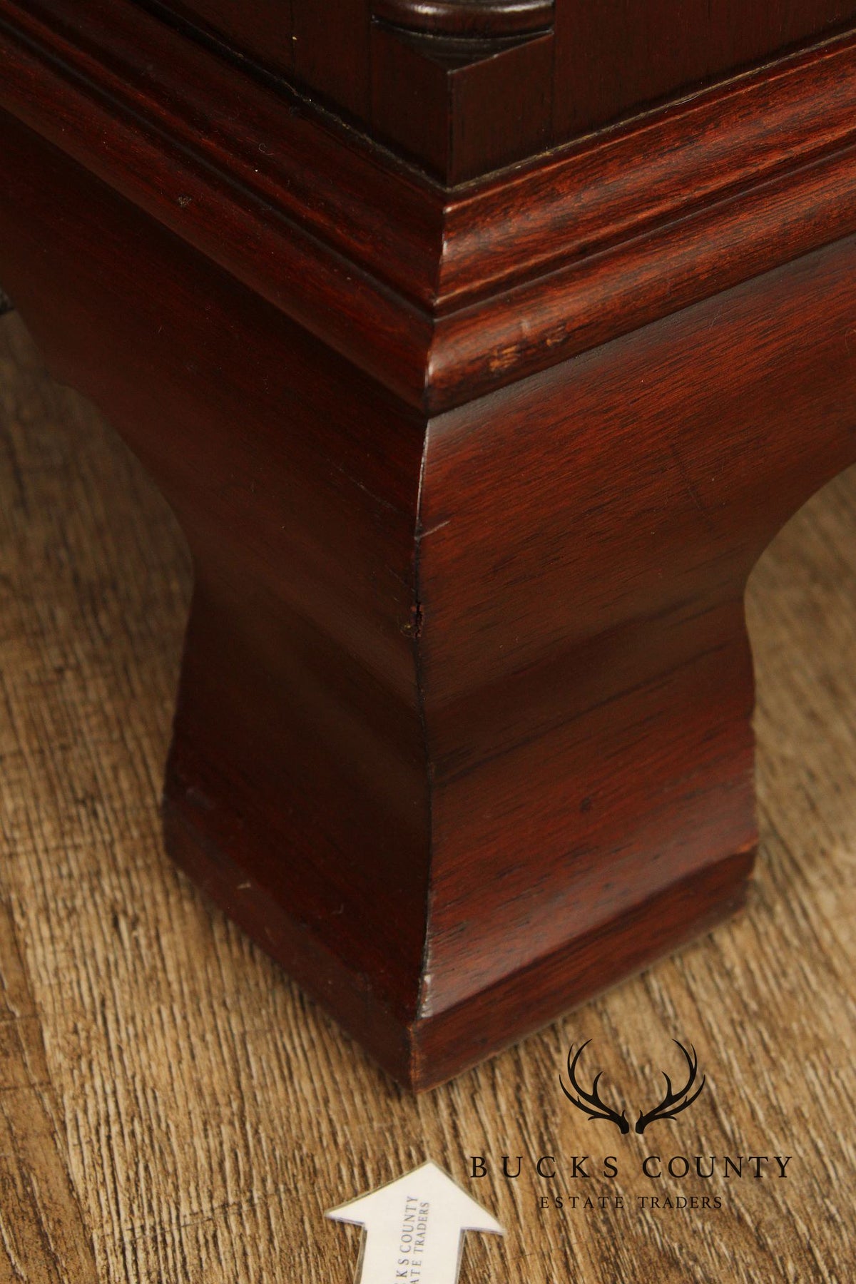 Norris Furniture Chippendale Style Mahogany Tall Chest
