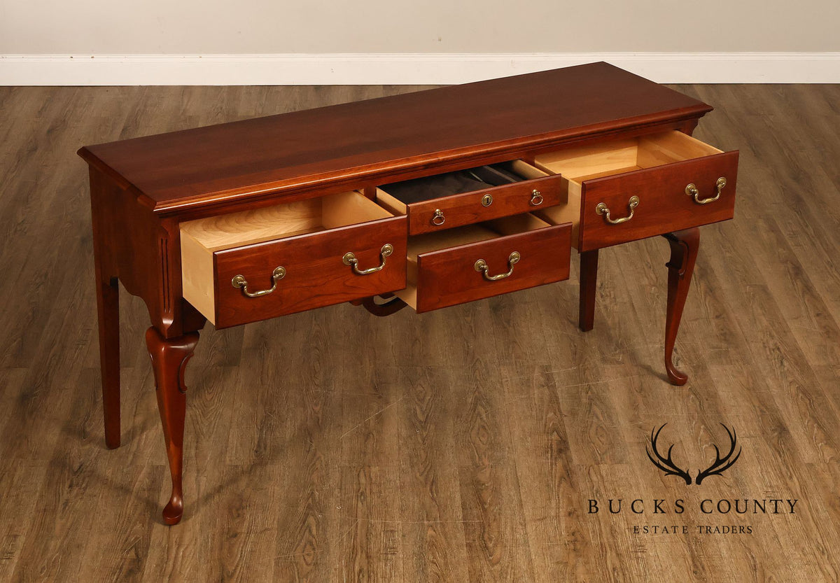Pennsylvania House Queen Anne Style Cherry Sideboard