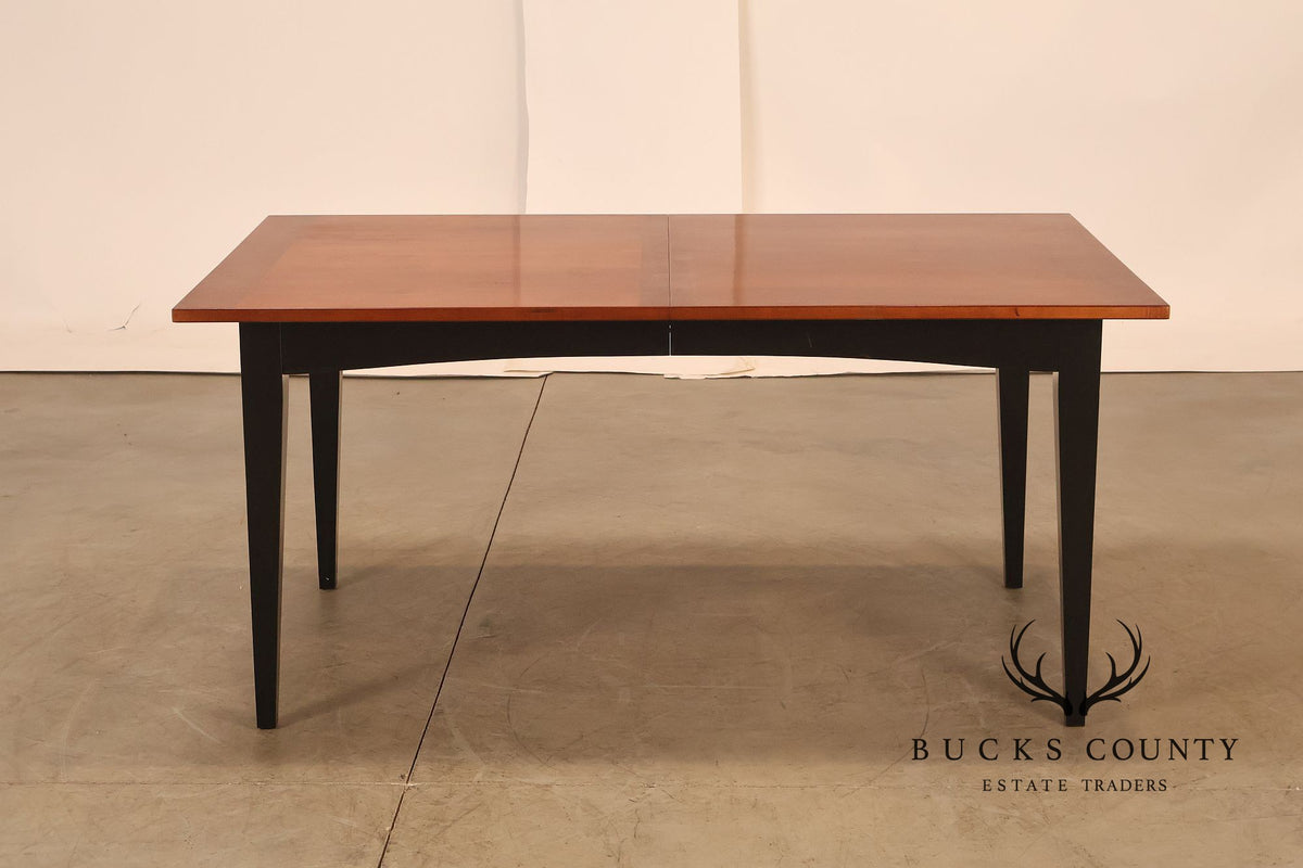 Stanley Farmhouse Style Dining Table With Drawer