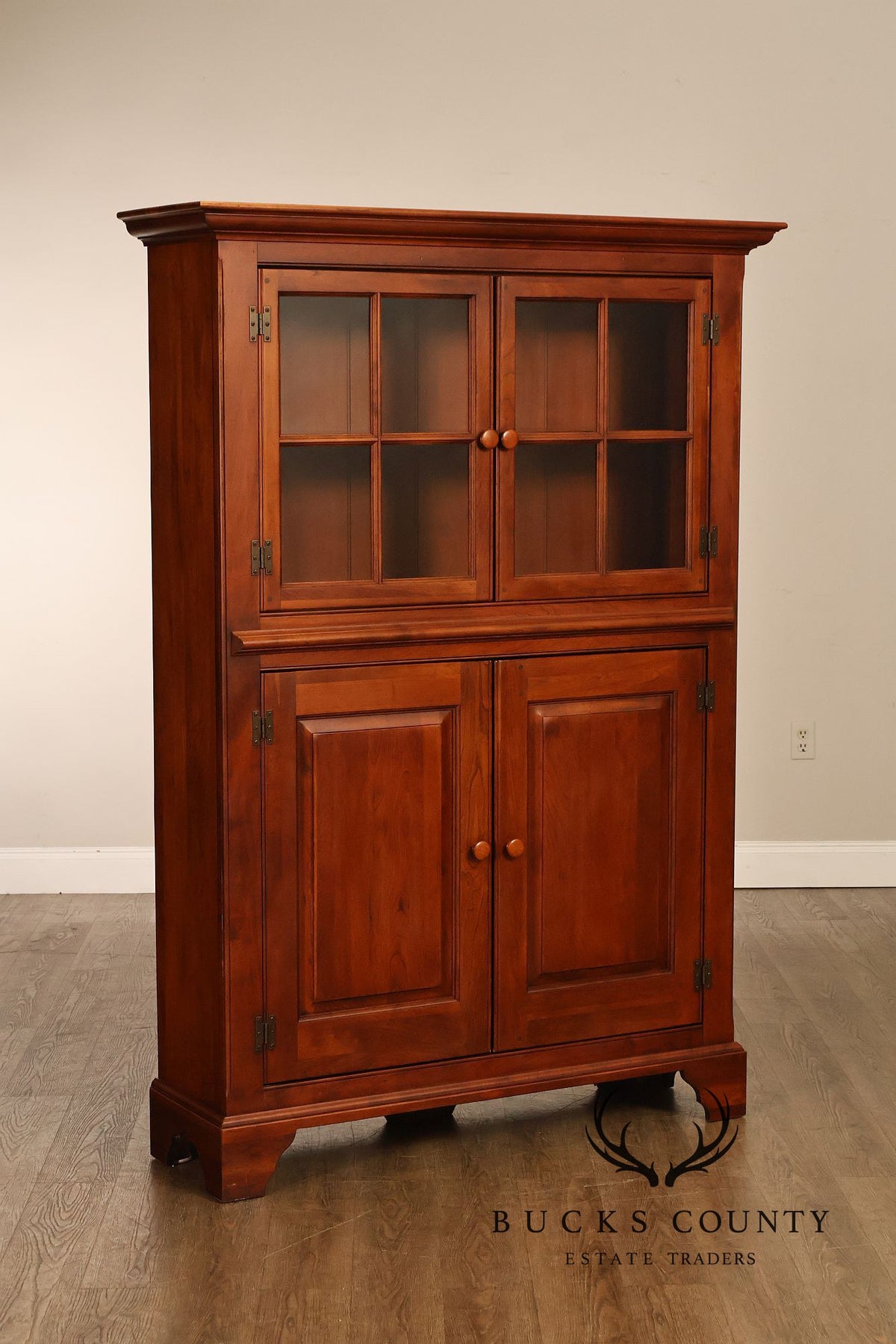 Lexington Bob Timberlake Cherry Four Door Lighted China Cabinet