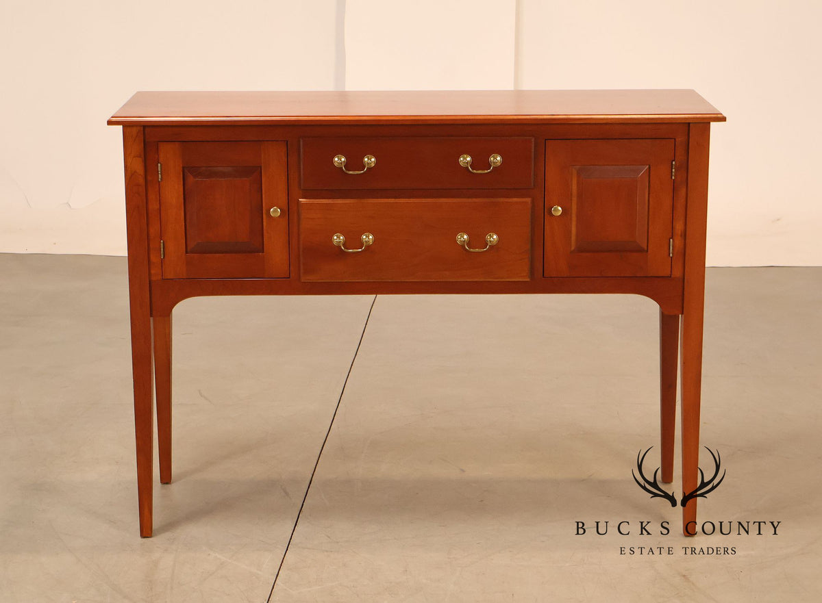 Tom Seely Hepplewhite Style Cherry Sideboard