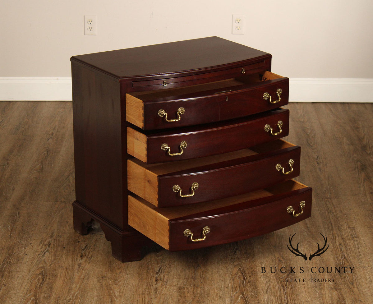 Link-Taylor Georgian Mahogany Bachelor's Chest Nightstand