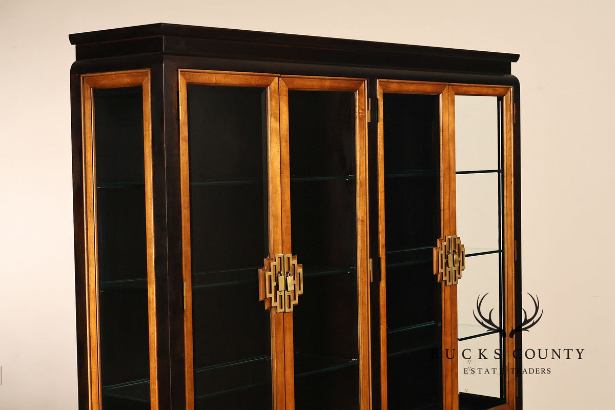 Century Furniture 'Chin Hua' Two Piece China Cabinet